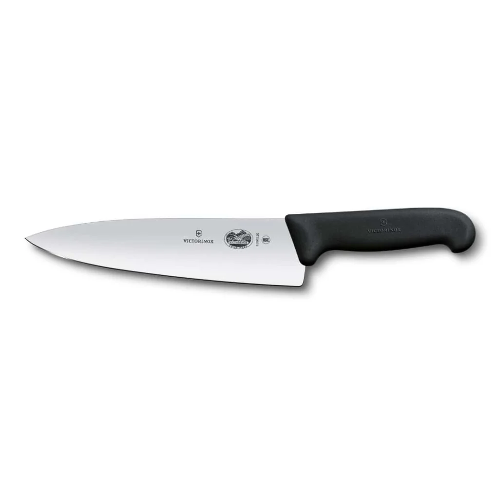 Coltello Cucina Fibrox Lama Larga 20 cm VICTORINOX