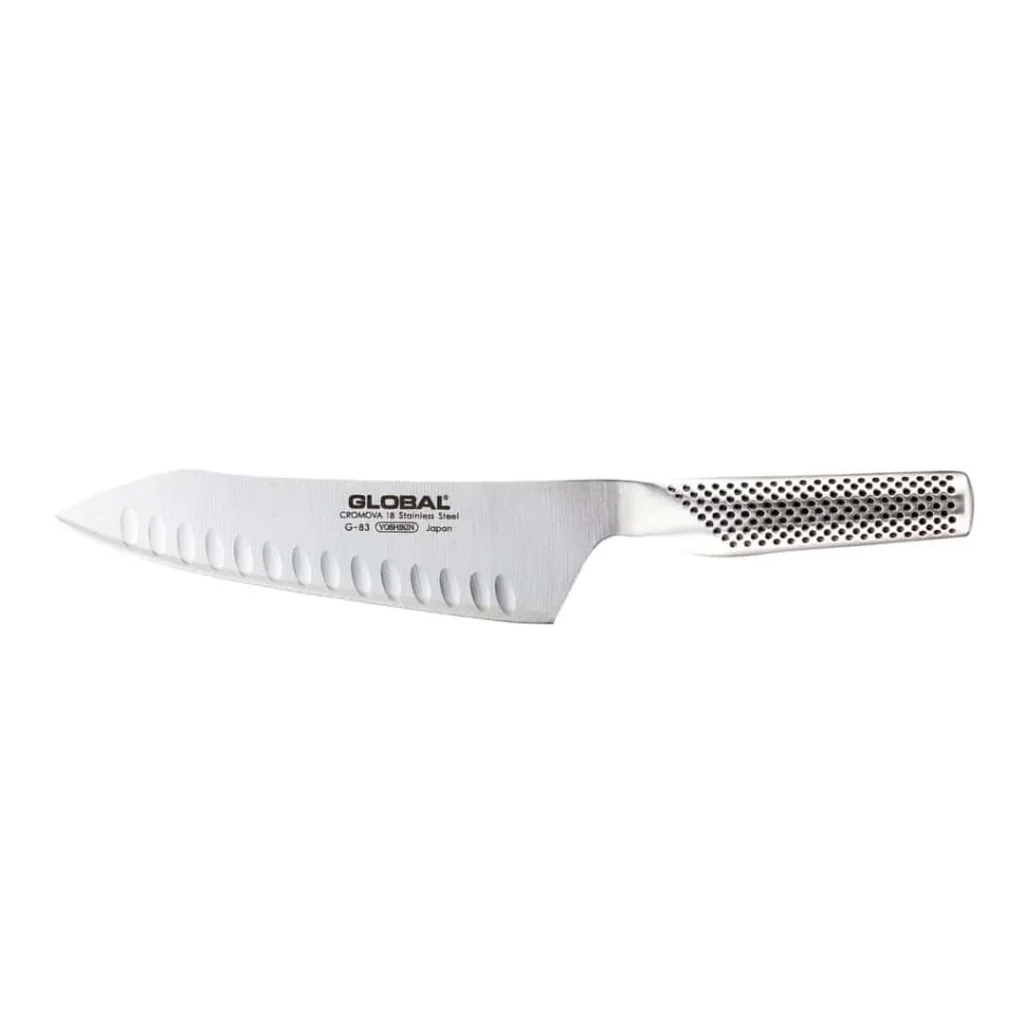 Coltello Cucina Orientale Alveolato 18/31,5 cm GLOBAL