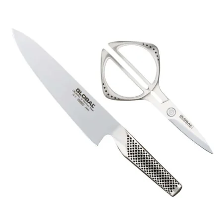 Set Coltello Cuoco & Forbice Cucina GLOBAL