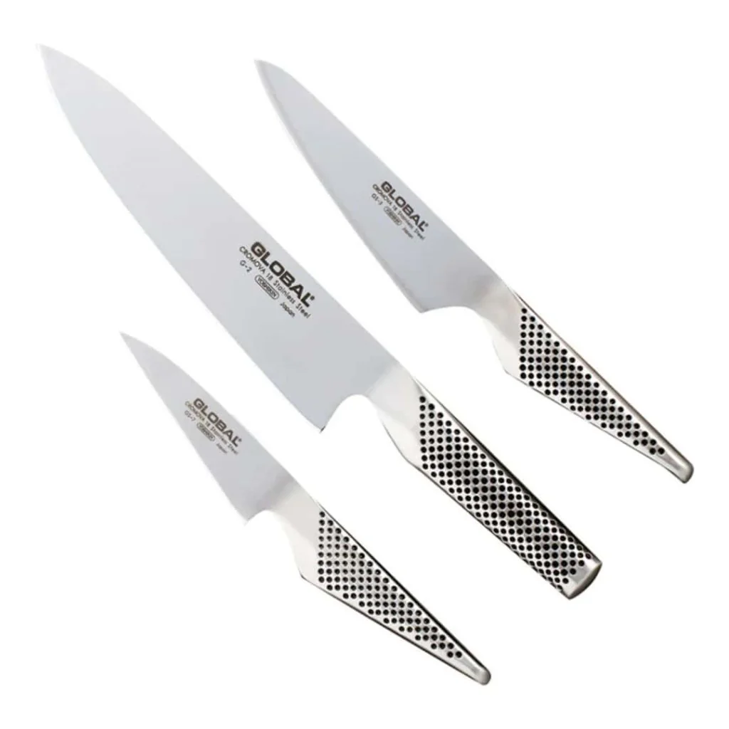 Set 3 Coltelli Giapponesi Serie G e GS GLOBAL