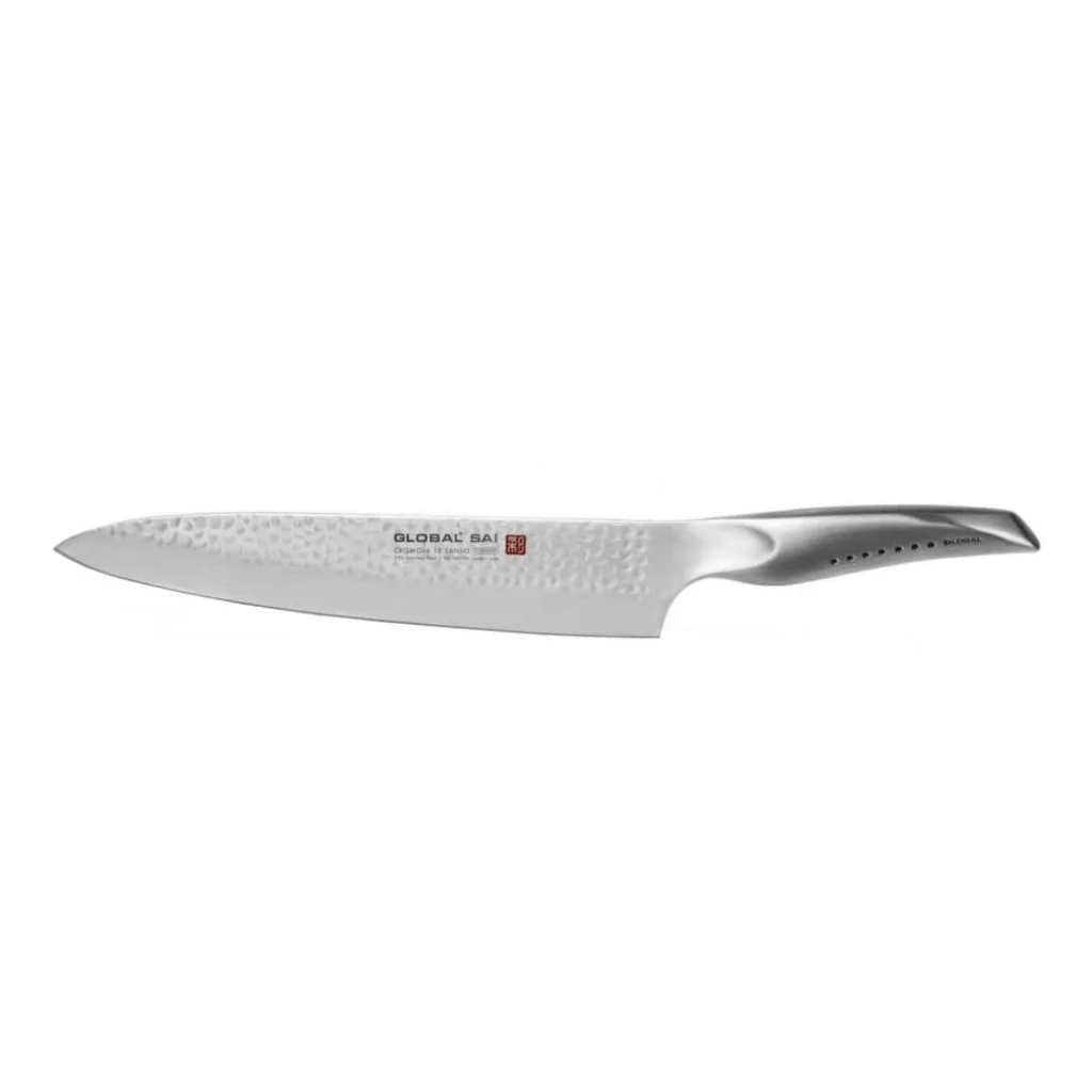 Coltello Trinciante SAI Martellato 25 cm GLOBAL