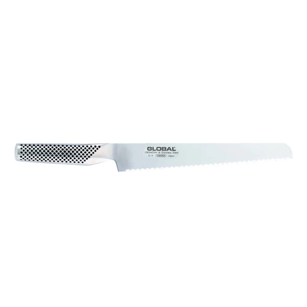 Coltello Pane Seghettato 22 cm GLOBAL