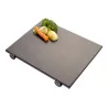Tagliere Con Fermi Marrone 50x30x2 cm EUROCEPPI