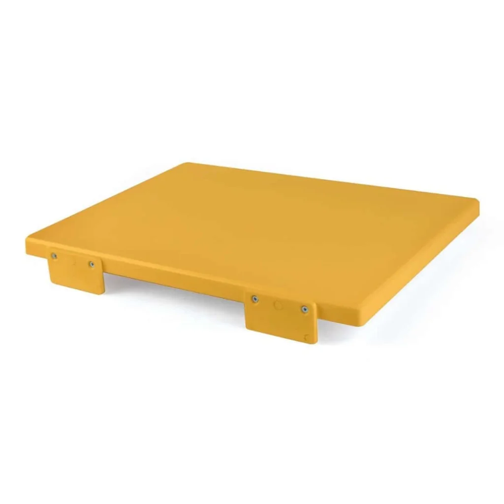 Tagliere Haccp Giallo con Fermo 50x30x2 cm MC