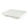 Tagliere Haccp Bianco con Fermi 50x30x2 cm MC