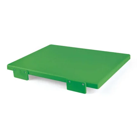 Tagliere Haccp Verde con Fermi 50x30x2 cm MC
