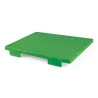 Tagliere Haccp Verde con Fermi 50x30x2 cm MC