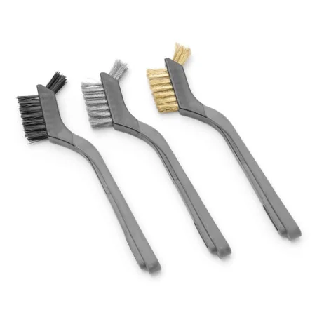 Set 3 Spazzole Metalliche Strette 17,8 cm HENDI