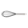Frusta Silicone Nera in Acciaio Inox 20 cm EVA COLLECTION