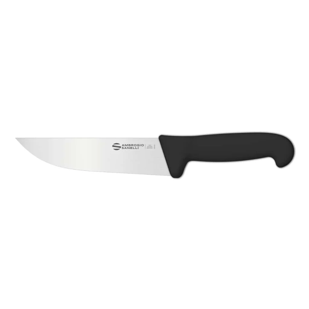 Coltello Francese Supra Nero 16 cm AMBROGIO SANELLI