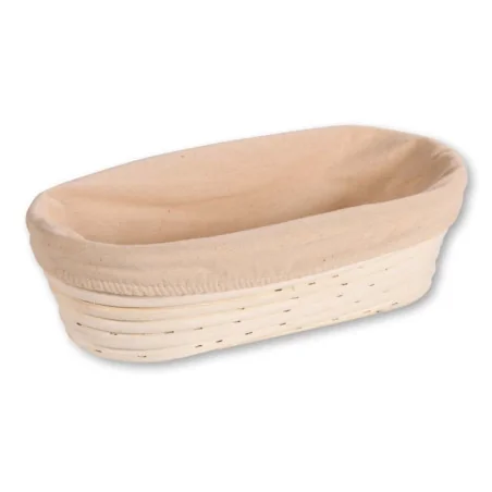 Cestino Lievitazione Vimini con Fodera 28x15x8 cm KESPER