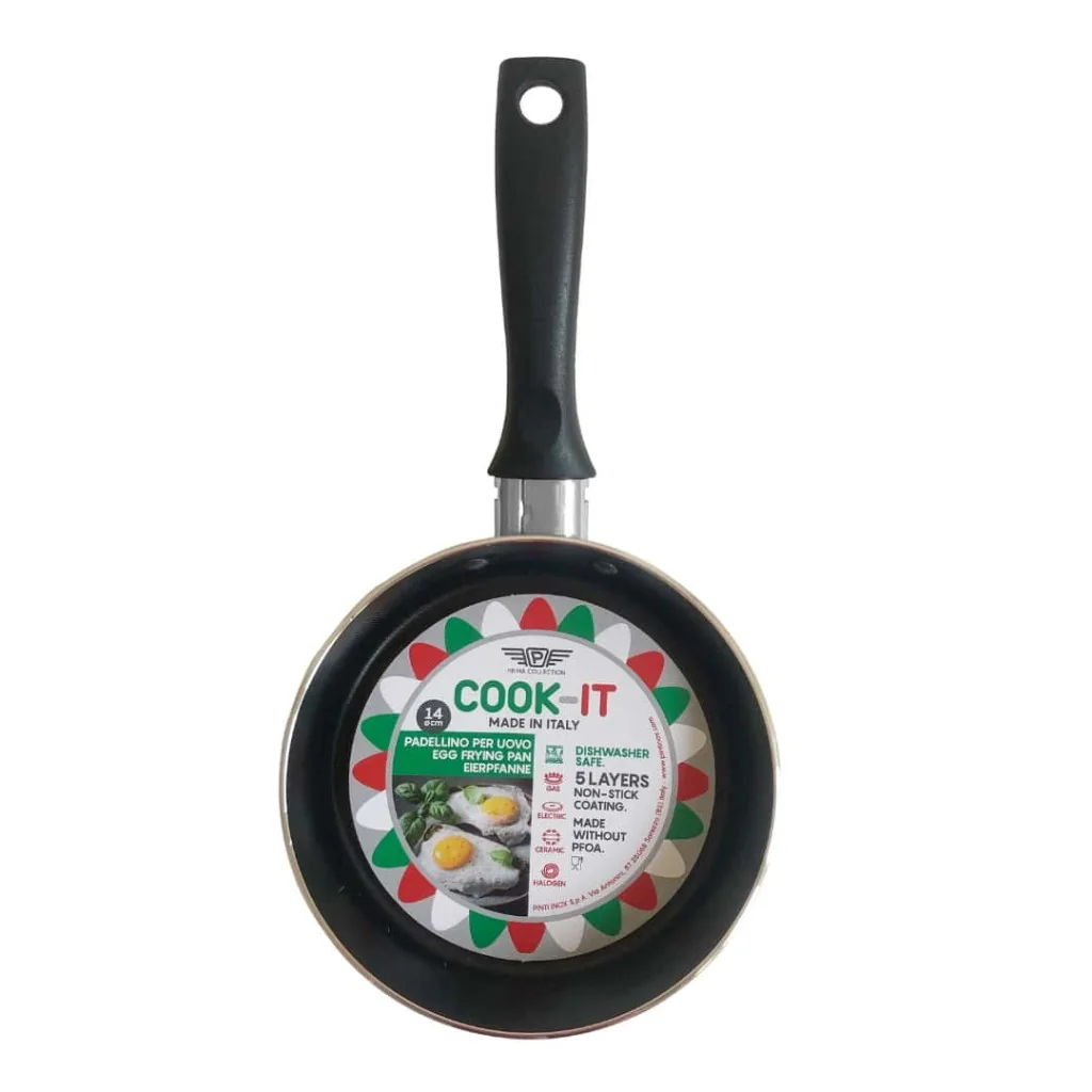 Tegamino Uovo 1 Manico Antiaderente ø 14 cm PINTINOX