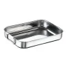 Teglia Forno Prima Inox Plus Ecoline 25x18x5h cm PINTINOX