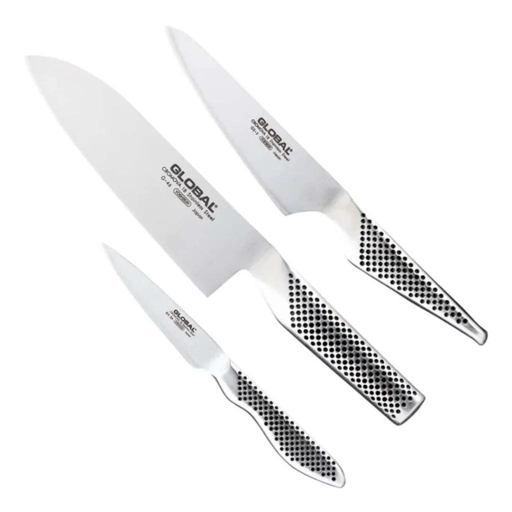 Set 3 Coltelli Cucina Serie G e GS GLOBAL