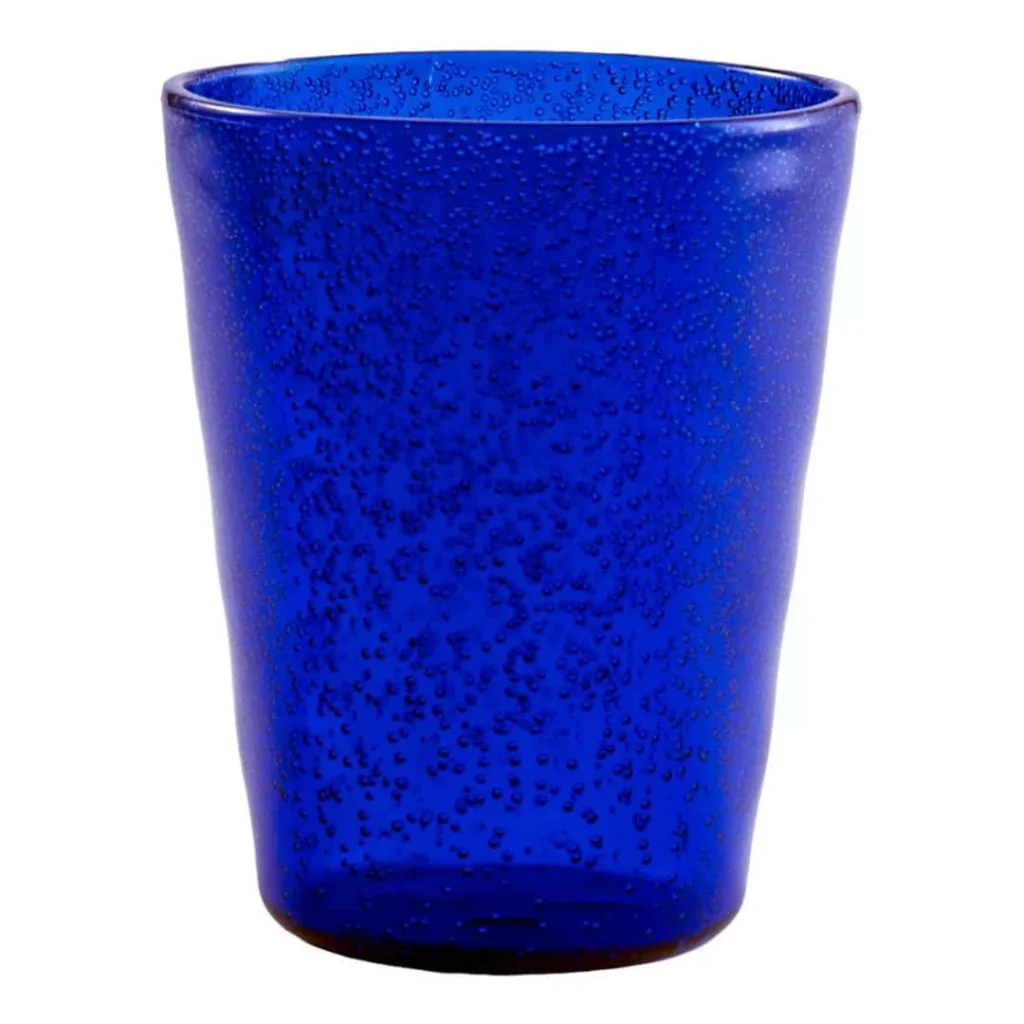 Set 4 Bicchieri Acqua Monochrome Blue 30 cl MEMENTO