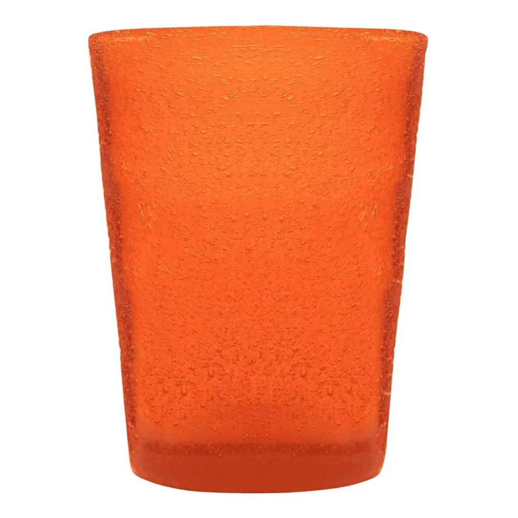Set 4 Bicchieri Acqua Monochrome Orange 30 cl MEMENTO