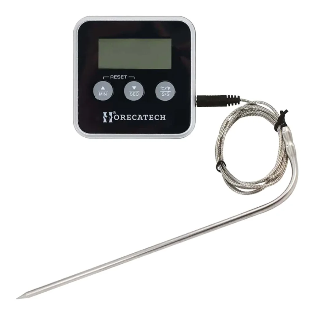 Termometro Digitale da Forno con Sonda e Timer HORECATECH