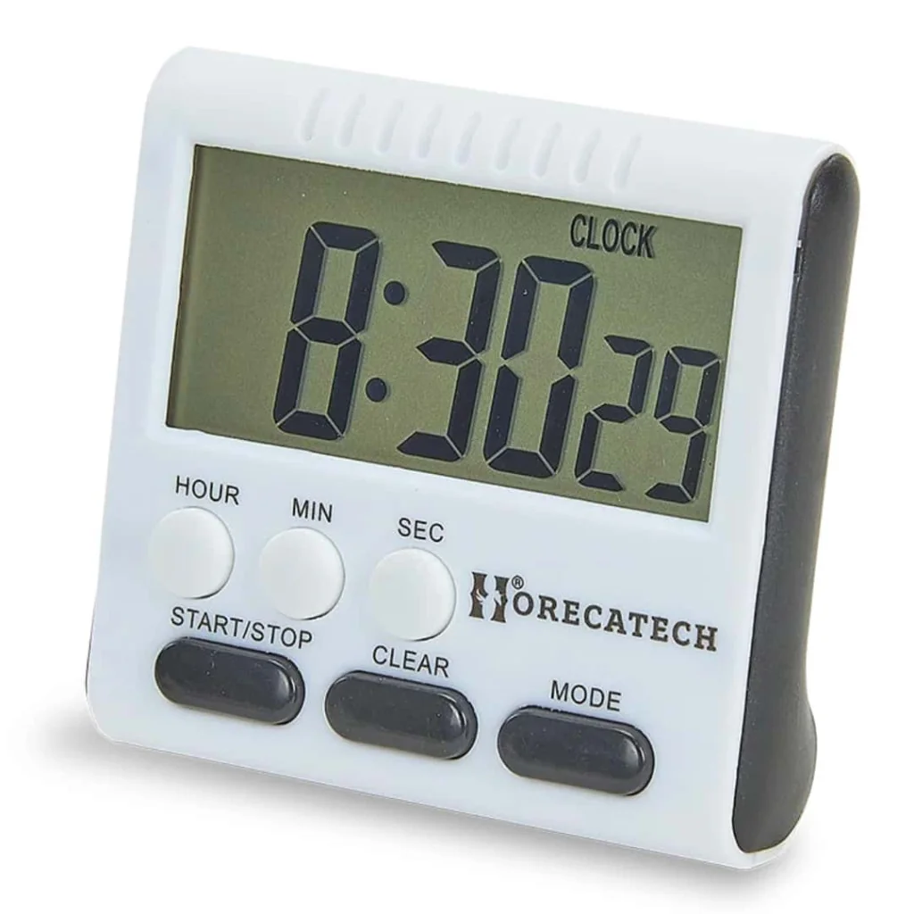 Timer Digitale Cucina Bianco 24 h HORECATECH