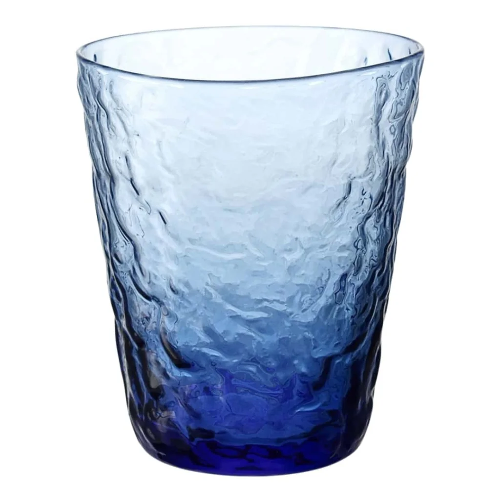 Set 6 Bicchieri Jade Blu 35 cl 