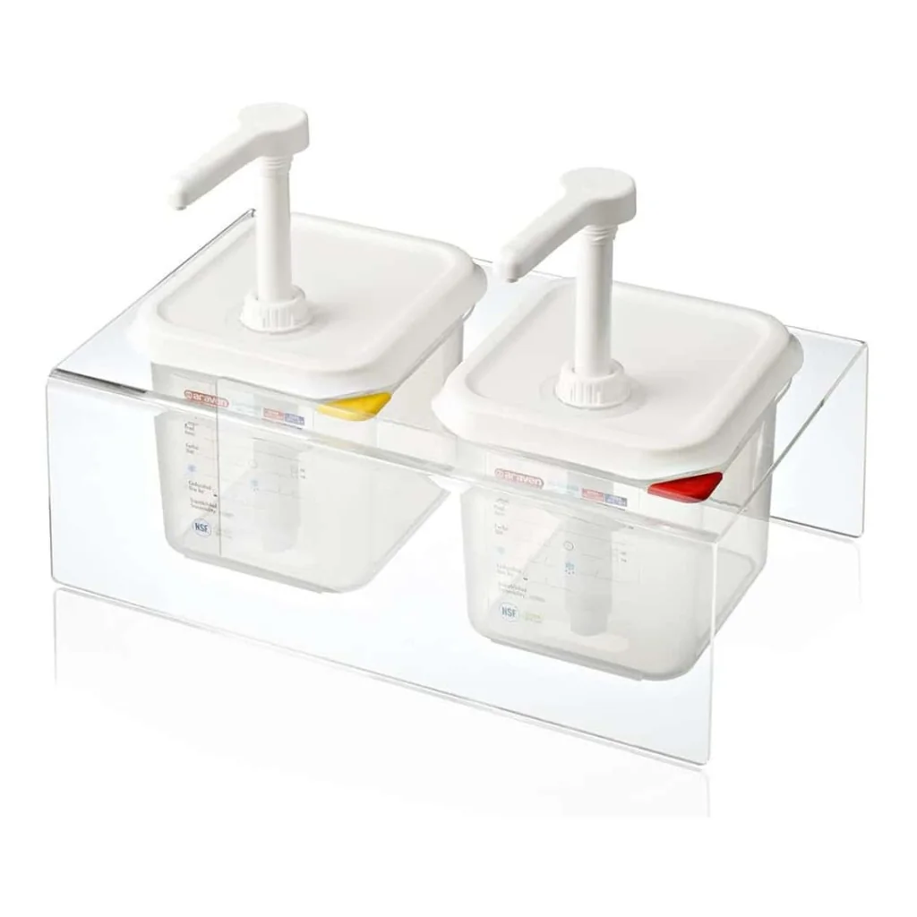 Set 2 Dispenser Salse 2,6 lt ARAVEN