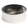 Set 6 Anelli Porzionatori Tondi Inox COMAS