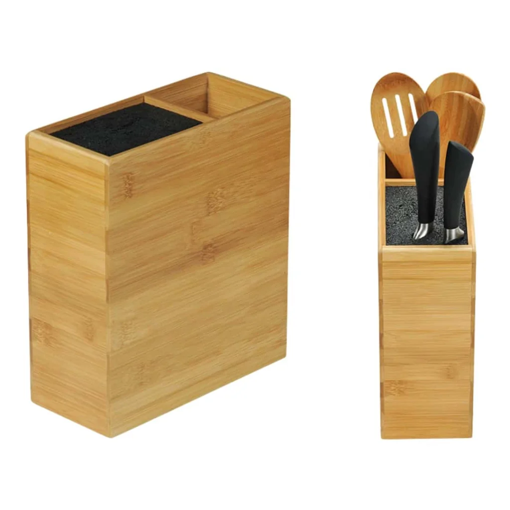 Ceppo Coltelli e Utensili Bamboo EVA COLLECTION
