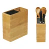 Ceppo Coltelli e Utensili Bamboo EVA COLLECTION