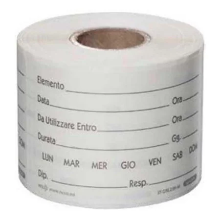 Etichetta Dissolvibile Alimenti 5x7,5 cm 250 pz MORINI