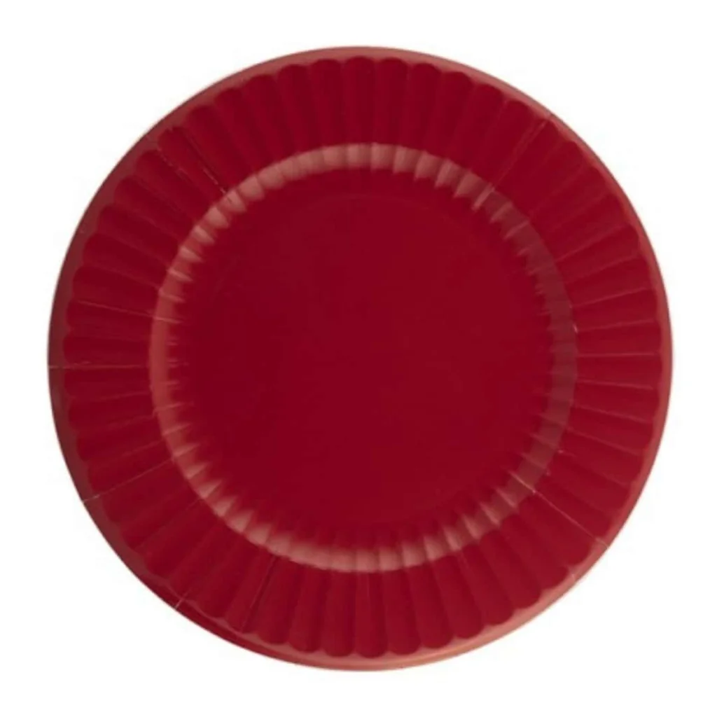 Piatti Dessert Rosso Rubino ø 21 cm 8 pz GIVI ITALIA