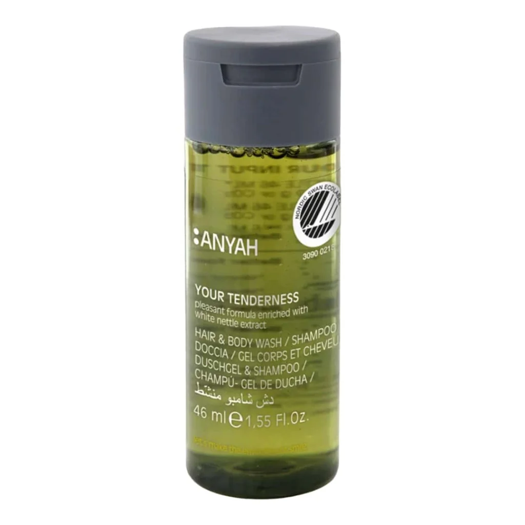 Flacone Shampoo Doccia Anyah 46 ml 216 pz GFL