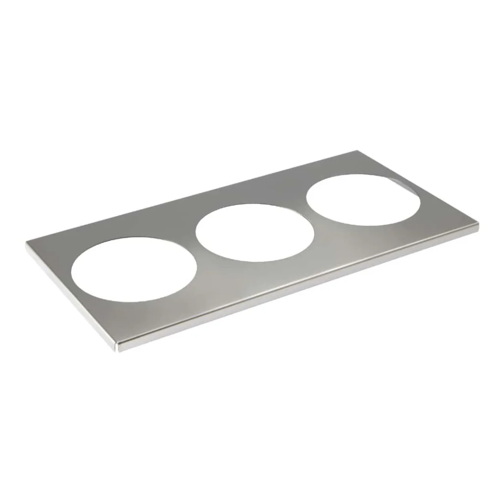 Griglia 3 Caraffe per Set Domino 40x20 cm ABERT