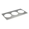 Griglia 3 Caraffe per Set Domino 40x20 cm ABERT