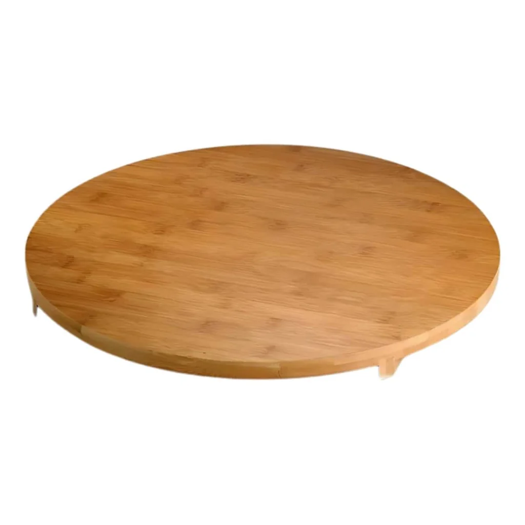 Tagliere Aperitivo Tondo Bamboo con Piedi 42x2,5h cm LEONE