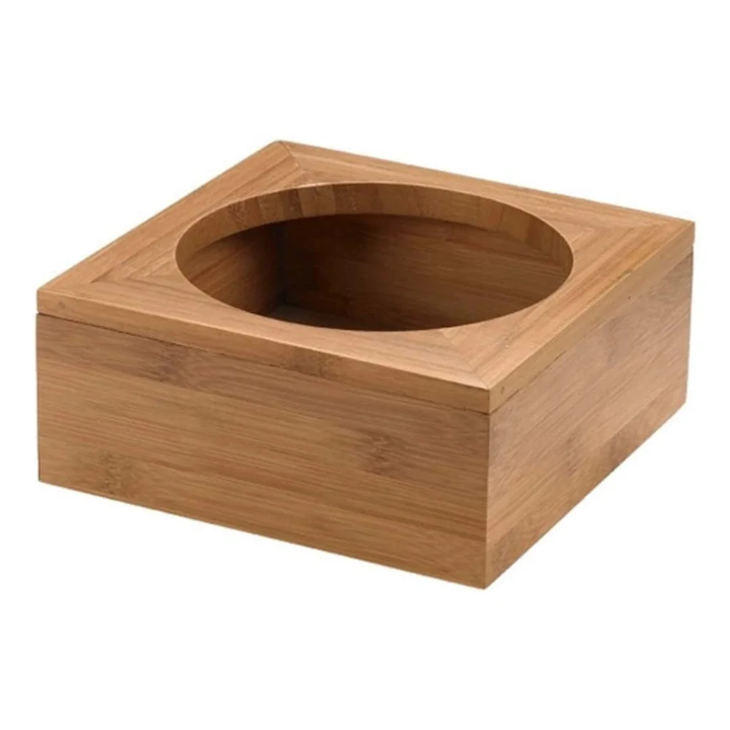 Supporto per Ciotola Bamboo 26x26x11 cm LEONE