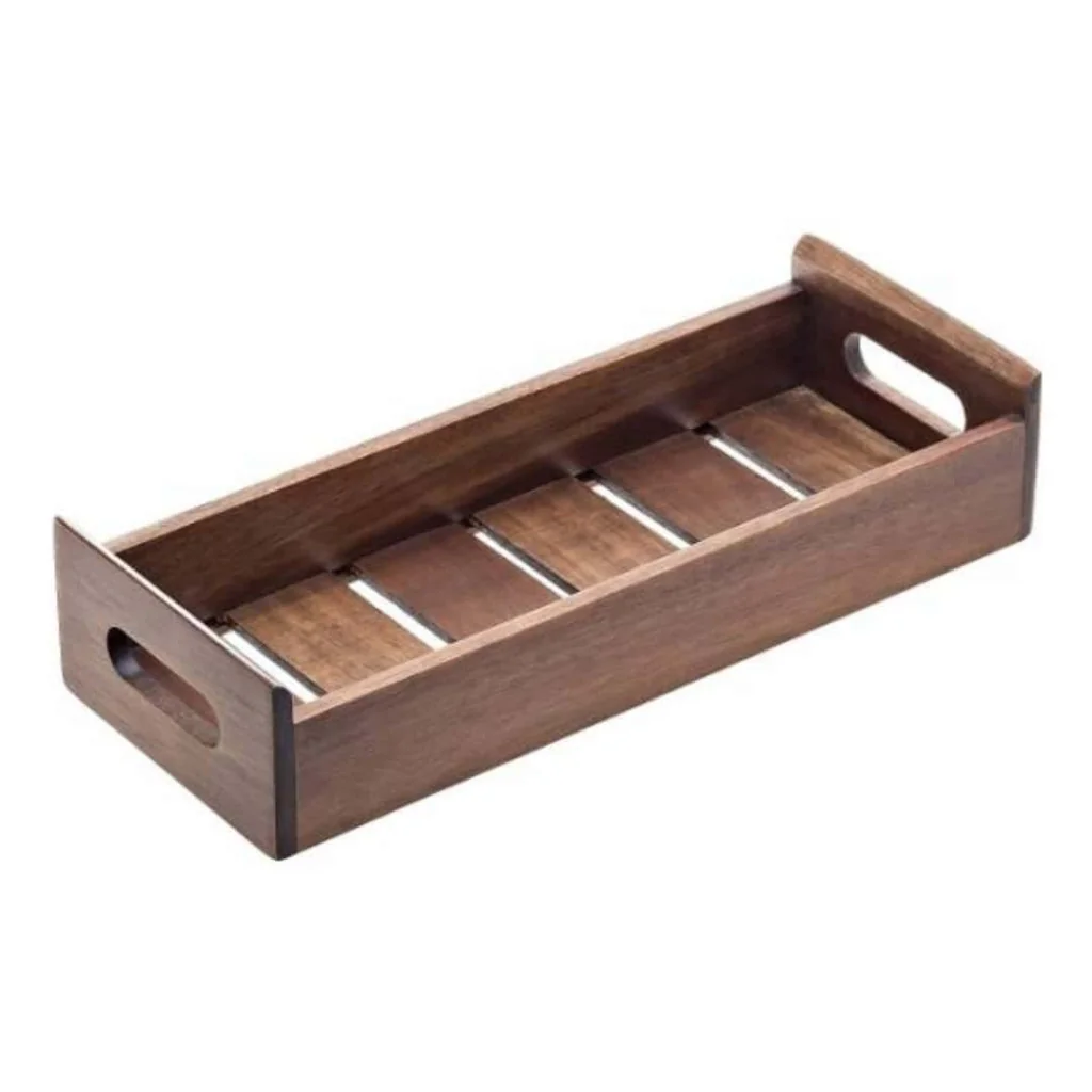 Cassettina Blackwood Acacia 33x13x7 cm LEONE