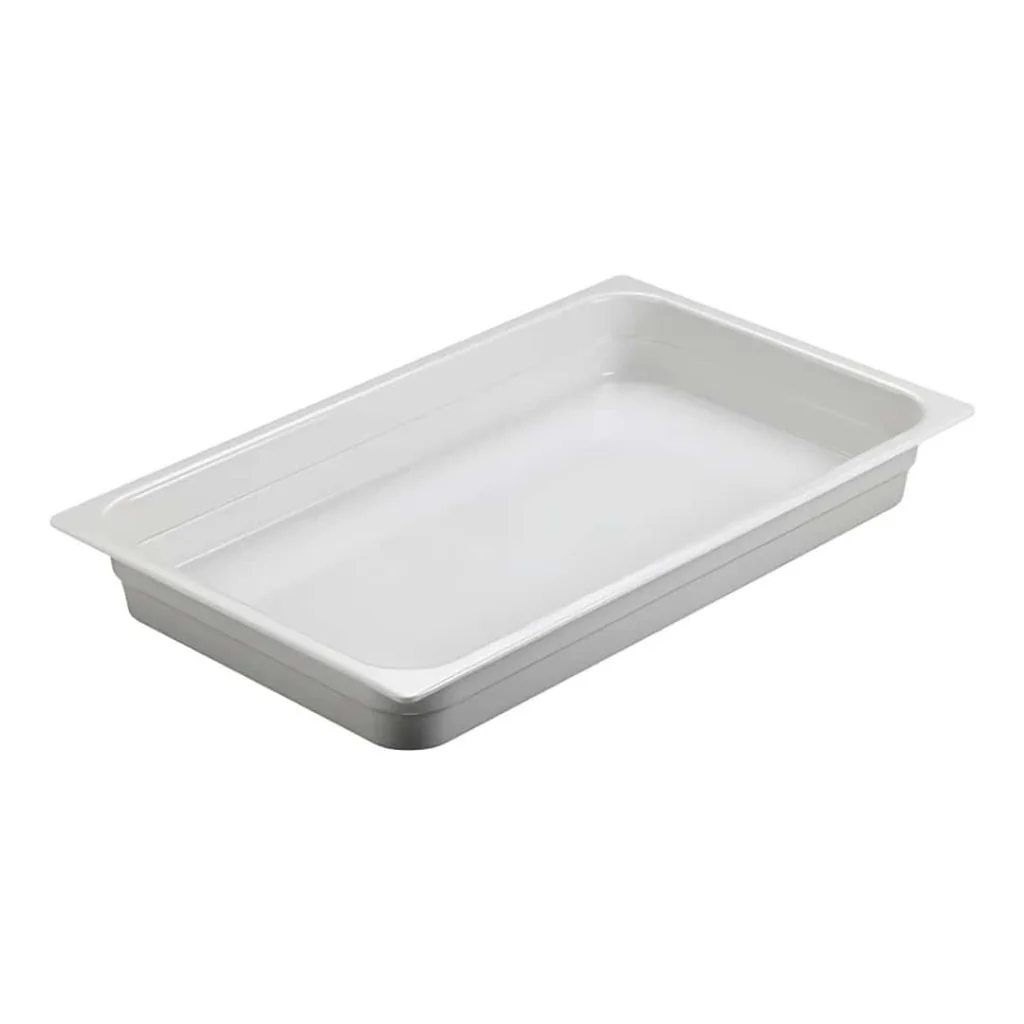 Vassoio Ambra Bianco 41,5x28x6 cm LEONE