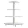 Alzata Buffet 4 Piani Bianca 34-30-25-20 cm MORINI