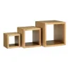 Set 3 Alzate Cubo Espositore Bamboo LEONE
