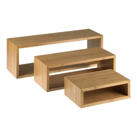 Set 3 Alzate Rettangolari Bamboo LEONE