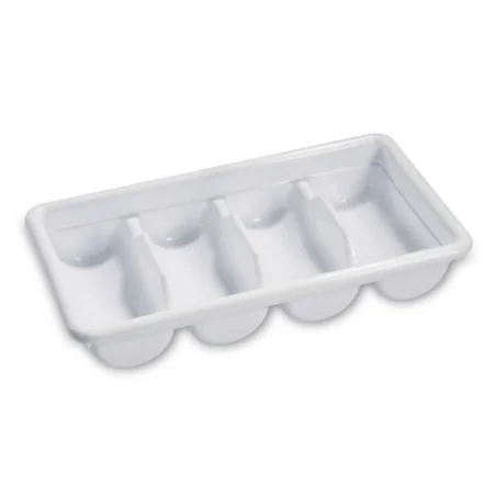 Portaposate Self Service Bianco 52x28,5x9,5 cm GIGANPLAST