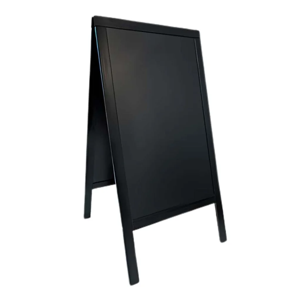 Lavagna Sandwich Bifacciale Nera 125x70 cm 