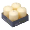 Set 4 Ceri Avorio 10x5 cm LEONE