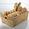 Cestino Pane Rettangolare Bamboo 20x15x9 cm LEONE