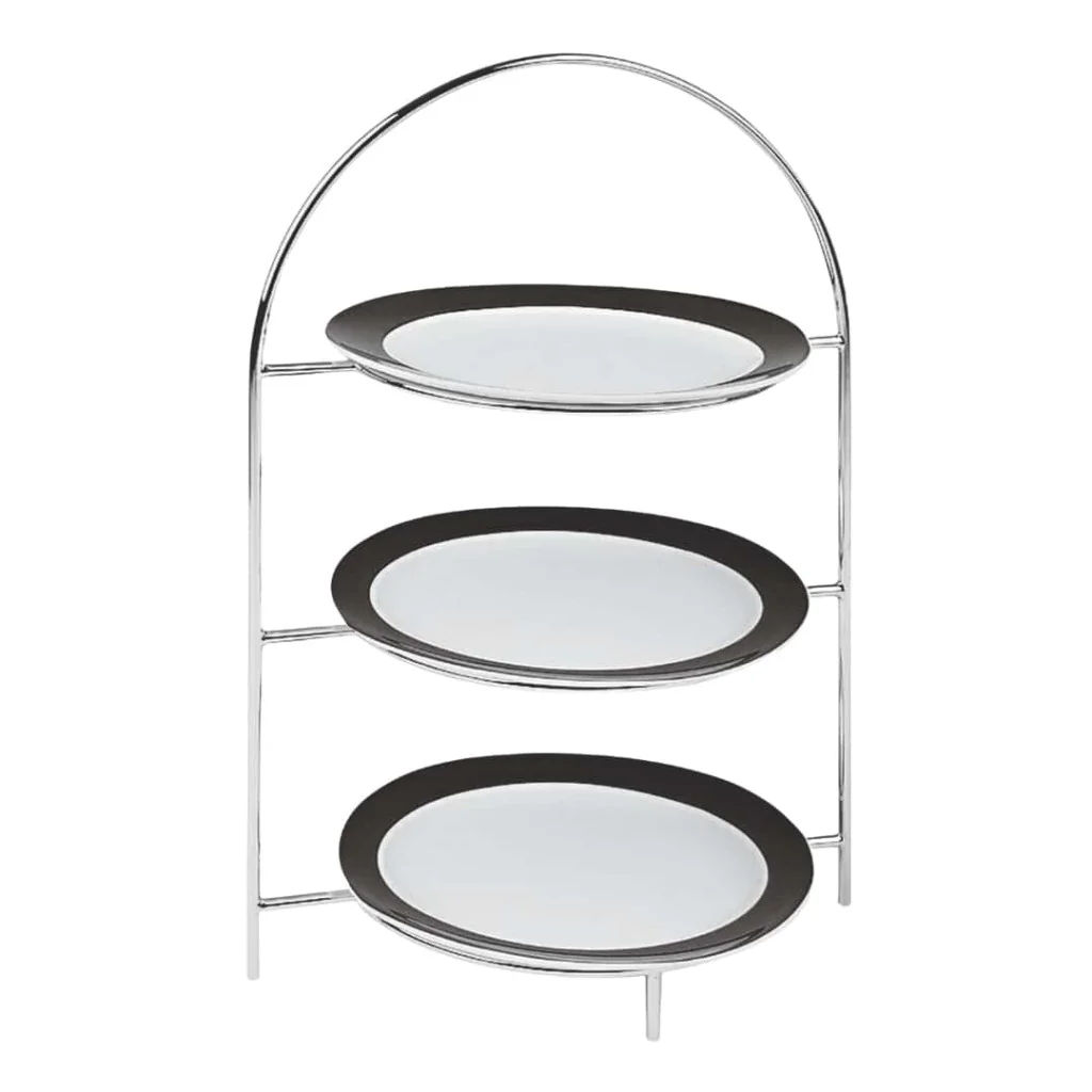 Alzata Piatti Cromata per Buffet 43 cm SAMBONET PADERNO
