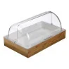 Set Espositore Buffet Completo Bamboo 1/1 53x32 cm LEONE