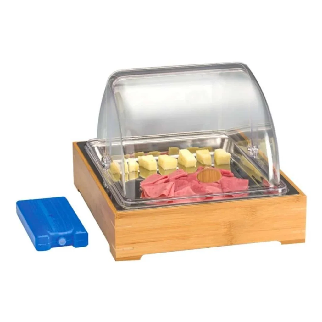 Vetrina Refrigerata Base Legno con Coperchio 30x36x35h cm MEDRI