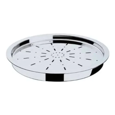 Portaburro Crostacei Tondo Acciaio Inox 46 cm ABERT