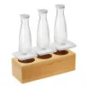 Set 3 Caraffe Buffet con Base Refrigerante LEONE