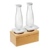 Set 2 Caraffe Buffet con Base Refrigerante LEONE