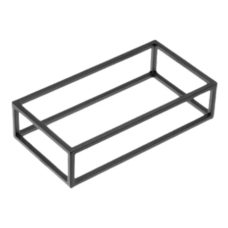 Stand Buffet Nero in Metallo GN 1/3 32,5x17,6x8 cm LEONE
